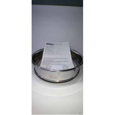 Tamiz Malla 16 US STD , 8 pulgadas, Acero Inoxidable Cisa