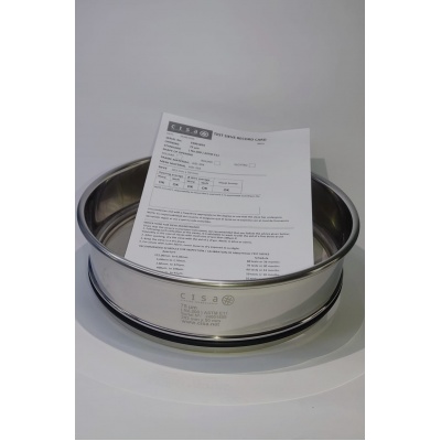 Tamiz Malla 200 US STD, 8 pulgadas, Acero Inoxidable Cisa