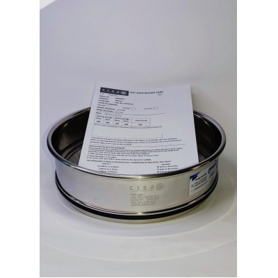 Tamiz Malla 80 US STD, 8 pulgadas, Acero Inoxidable Cisa